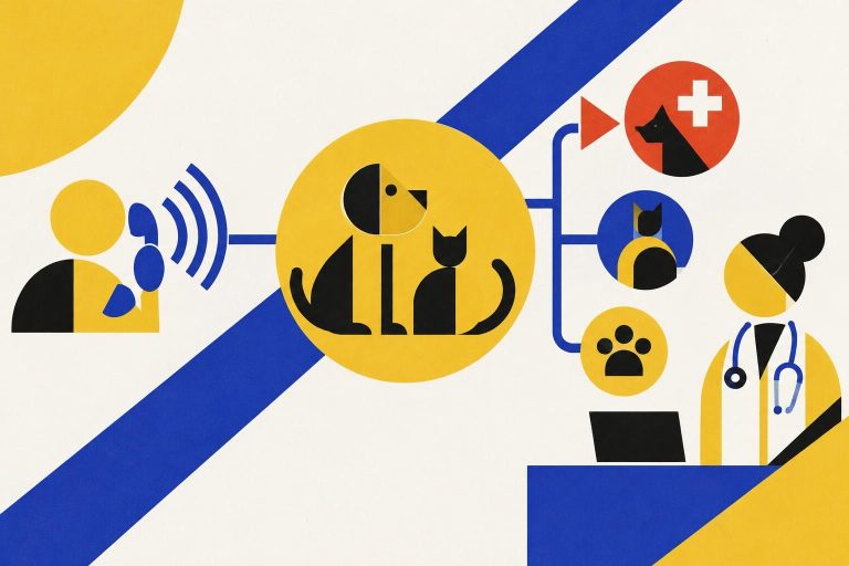 découvrez comment un serveur vocal interactif aide les cliniques vétérinaires à trier les urgences animales et à orienter rapidement les appels.