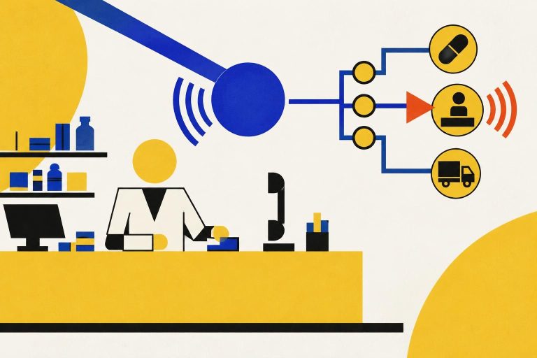 découvrez comment un serveur vocal interactif pour pharmacie oriente les appels, réduit les interruptions et vous permet de rester au comptoir.